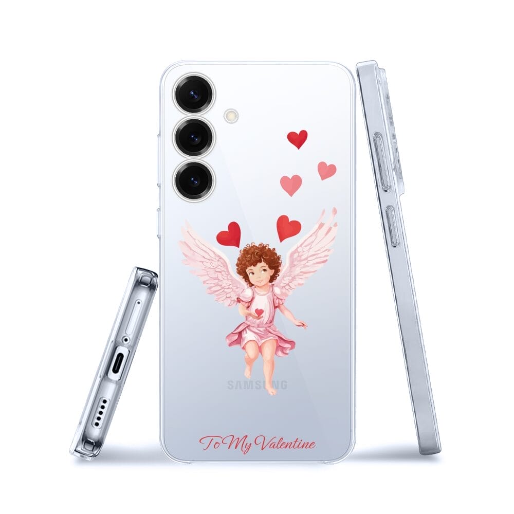 Etui do Samsung Galaxy S25 przeźroczyste, silikonowe Flexi, kupidyn - obrazek 3