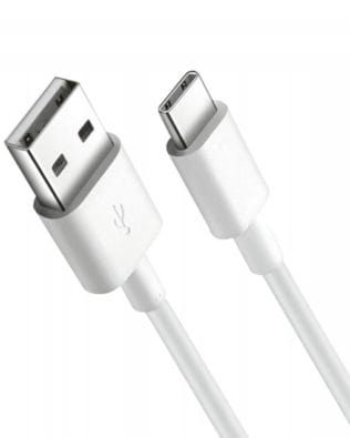 Kabel USB – USB Typ C, do iPhone 15/16, tableta, laptopa, 2 metry, biały