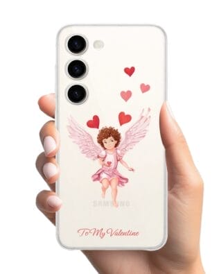 Etui do Samsung Galaxy S23 przeźroczyste, silikonowe Flexi, kupidyn