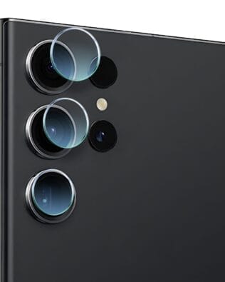 Osłona hybrydowa na aparat, kamerę do Samsung Galaxy S23 Ultra, przeźroczysta