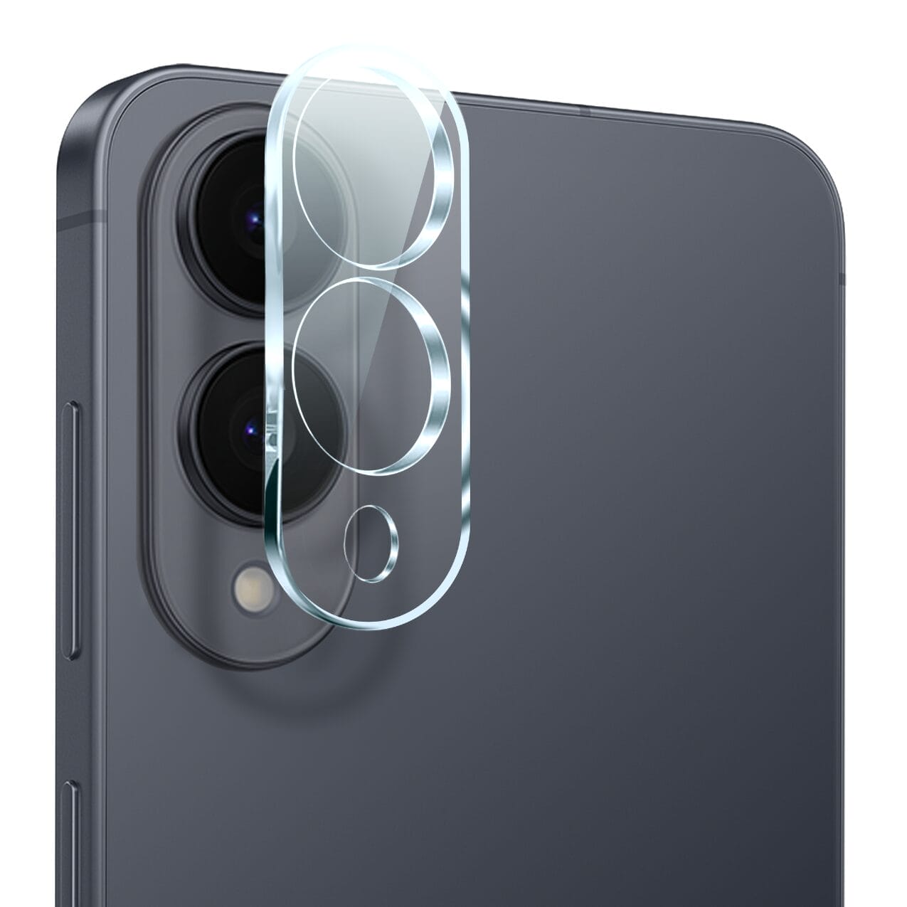 Osłona ze szkła hartowanego 9H na cały aparat, kamerę do Samsung Galaxy S25 Edge, przeźroczysta - obrazek 2