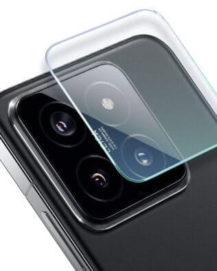 Osłona ze szkła hartowanego 9H na cały aparat, kamerę do Xiaomi 14 Pro, przeźroczysta