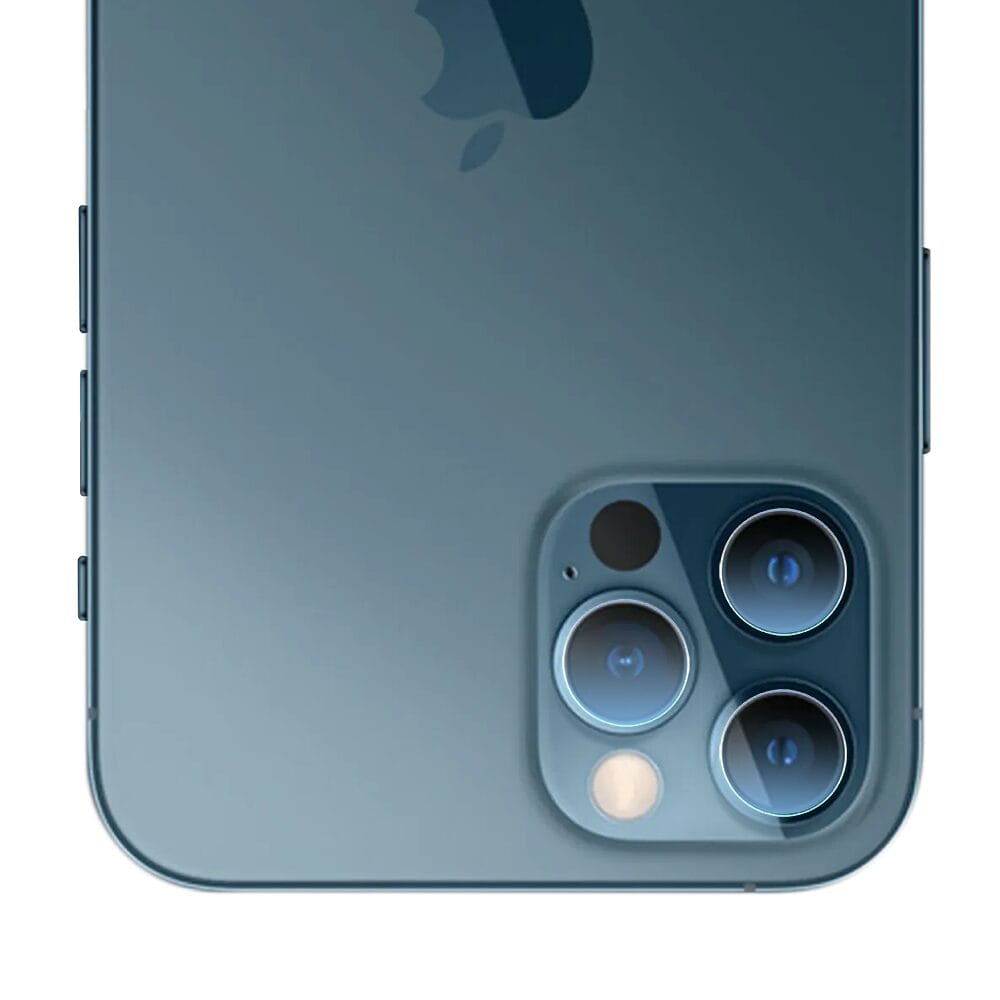 Osłona hybrydowa na aparat, kamerę do iPhone 12 Pro Max, przeźroczysta - obrazek 4