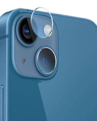 Osłona hybrydowa na aparat, kamerę do iPhone 13 Mini, przeźroczysta