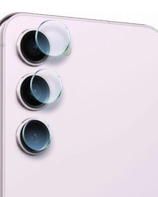 Osłona hybrydowa na aparat, kamerę do Samsung Galaxy S23, przeźroczysta