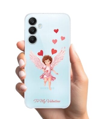 Etui do Samsung Galaxy M35 5G przeźroczyste, silikonowe Flexi, kupidyn