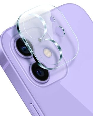 Osłona ze szkła hartowanego 9H na cały aparat, kamerę do iPhone 12, przeźroczyste