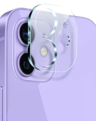 Osłona ze szkła hartowanego 9H na cały aparat, kamerę do iPhone 12, przeźroczyste