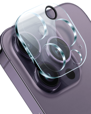 Osłona ze szkła hartowanego 9H na cały aparat, kamerę do iPhone 14 Pro Max, przeźroczyste