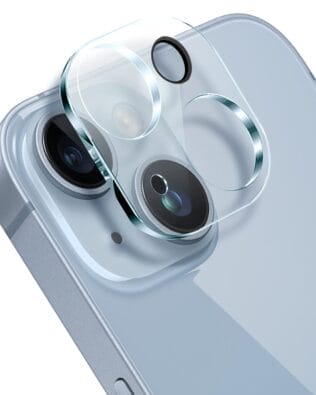 Osłona ze szkła hartowanego 9H na cały aparat, kamerę do iPhone 14, przeźroczyste