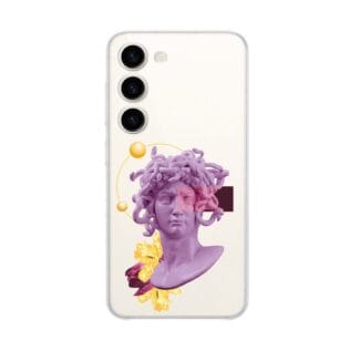 Samsung Galaxy s 23-2Etui do Samsung Galaxy S23 przeźroczyste, silikonowe Flexi, antyczna figuraEtui do Samsung Galaxy S23 Plus przeźroczyste, silikonowe Flexi, antyczna figur