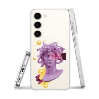 Samsung Galaxy s 23Etui do Samsung Galaxy S23 przeźroczyste, silikonowe Flexi, antyczna figuraEtui do Samsung Galaxy S23 Plus przeźroczyste, silikonowe Flexi, antyczna figur