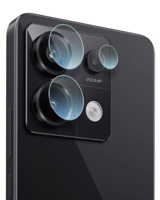 Osłona hybrydowa na aparat, kamerę do Xiaomi Redmi Note 13 Pro 5G, przeźroczysta