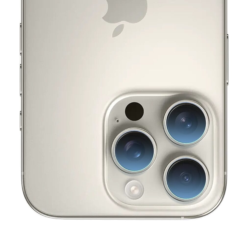 Osłona hybrydowa na aparat, kamerę do iPhone 16 Pro, przeźroczysta - obrazek 4