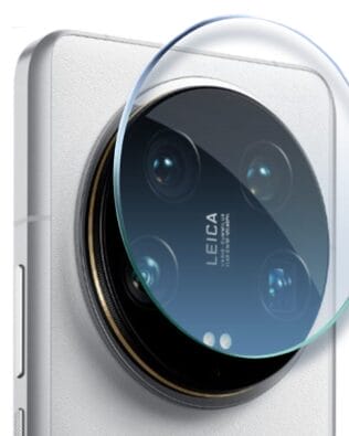 Osłona ze szkła hartowanego 9H na cały aparat, kamerę do Xiaomi 14 Ultra, przeźroczysta