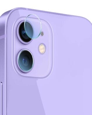 Osłona hybrydowa na aparat, kamerę do iPhone 12, przeźroczysta