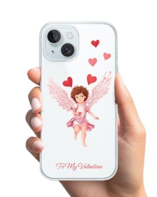 Etui do iPhone 15 przeźroczyste, silikonowe Flexi, kupidyn