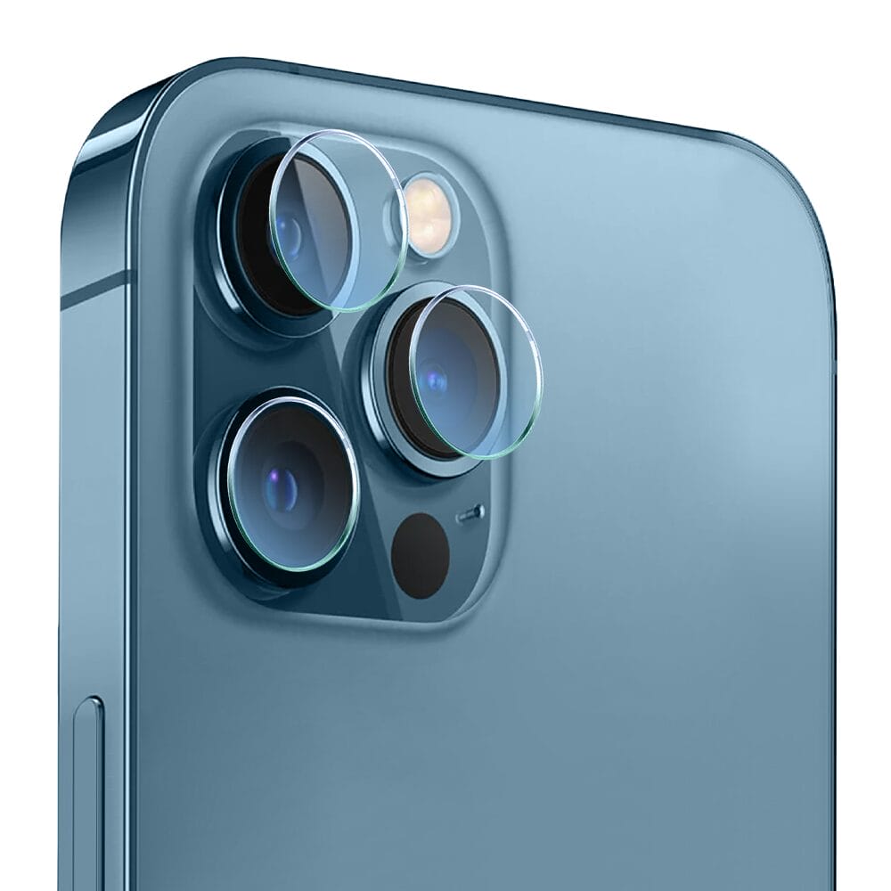 Osłona hybrydowa na aparat, kamerę do iPhone 12 Pro Max, przeźroczysta - obrazek 2