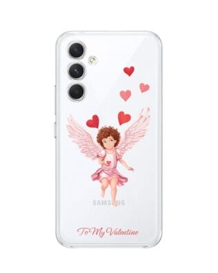 Etui do Samsung Galaxy A54 5G przeźroczyste, silikonowe Flexi, kupidyn