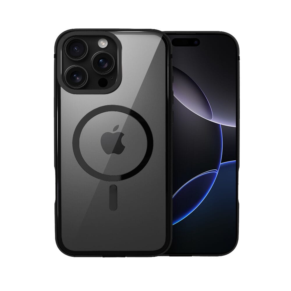Etui do iPhone 16 Pro IBIZU Elite Skin z MagSafe, metalowa, czarne - obrazek 2