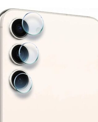 Osłona hybrydowa na aparat, kamerę do Samsung Galaxy S23 Plus, przeźroczysta