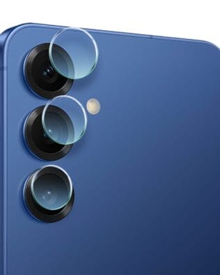 Osłona hybrydowa na aparat, kamerę do Samsung Galaxy S25, przeźroczysta