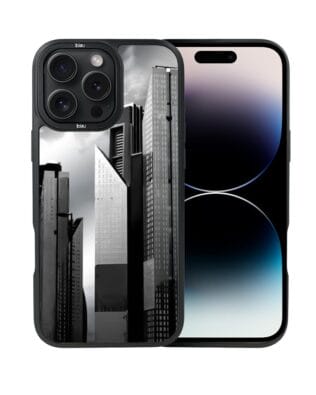 Etui do iPhone 14 Pro IBIZU DropGuard Matt z MagSafe, Noir City, Manhattan