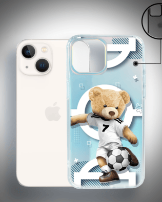 Etui do iPhone 13 IBIZU California Sunset z MagSafe, zmieniające kolor, Football Boy, piłka nożna