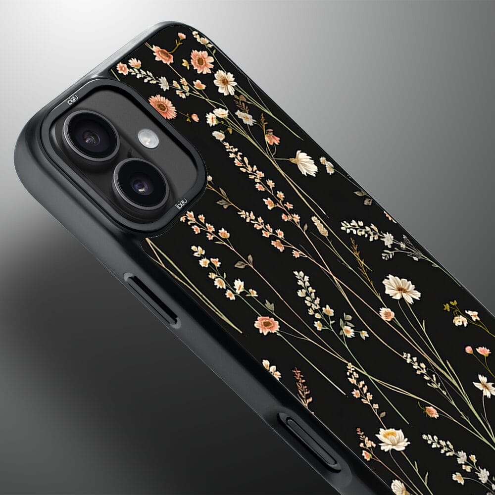 Etui do iPhone 16 Plus IBIZU DropGuard Matt z MagSafe, Pastel Bloom, Północny ogród - obrazek 4