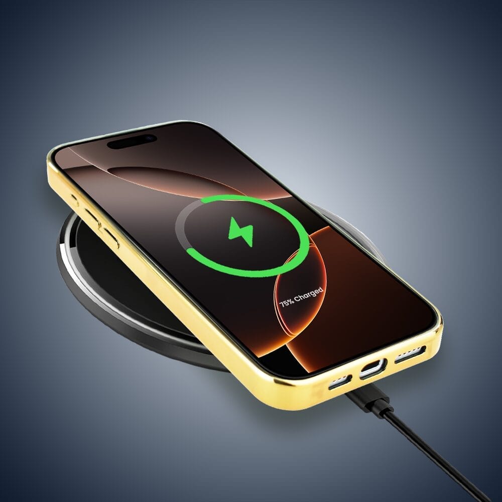 Etui do iPhone 16 Pro Max IBIZU Elite Glass z MagSafe Kwiaty, Złote trawy o zmierzchu, złote - obrazek 8