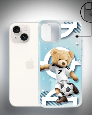 Etui do iPhone 14 IBIZU California Sunset, zmieniające kolor, Football Boy, piłka nożna
