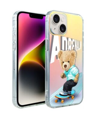 Etui do iPhone 14 IBIZU California Sunset, zmieniające kolor, Adrenalin, deskorolka