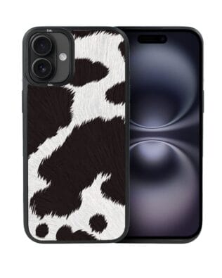 Etui do iPhone 16 Plus IBIZU DropGuard Matt z MagSafe, Zew Natury, Polska Krowa