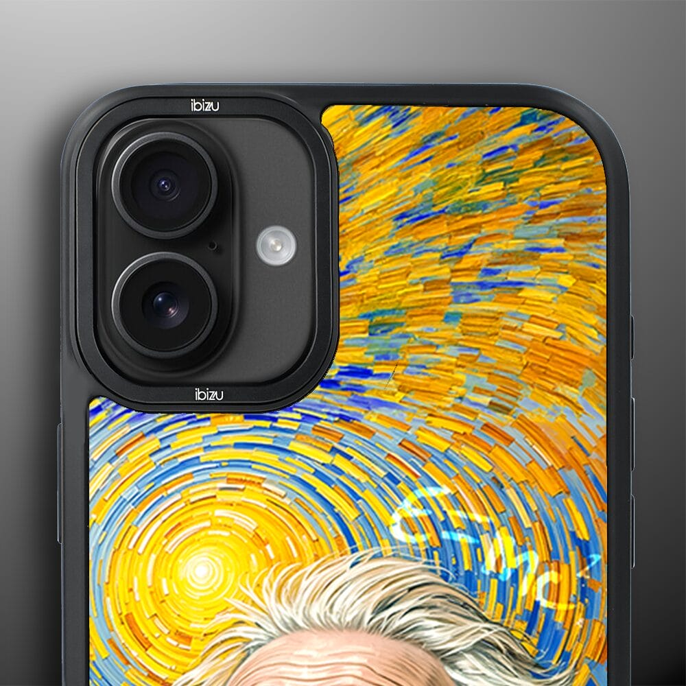 Etui do iPhone 16 IBIZU DropGuard Matt z MagSafe, Einstein - obrazek 5