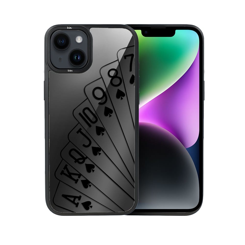 Etui do iPhone 14 Plus IBIZU DropGuard Matt z MagSafe, Midnight, Karty do gry - obrazek 2