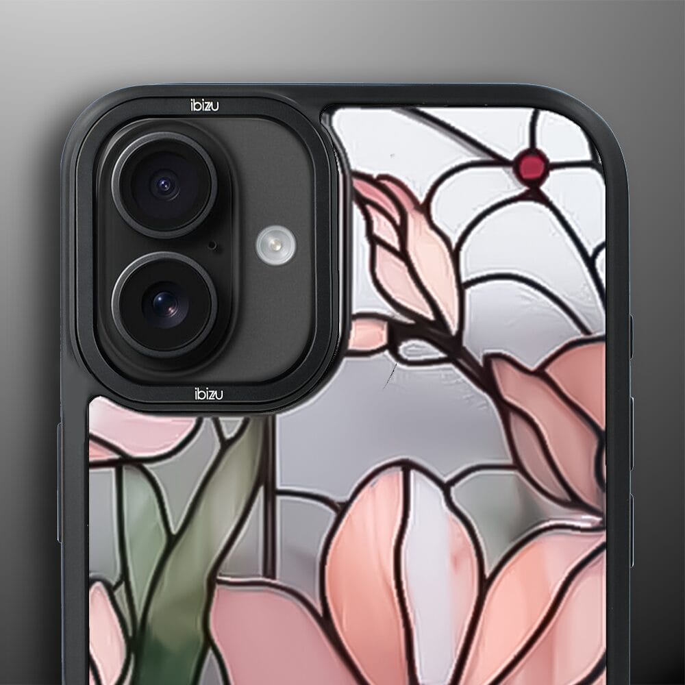 Etui do iPhone 16 Plus IBIZU DropGuard Matt z MagSafe, Barwy Szkła, Różowa magnolia - obrazek 5
