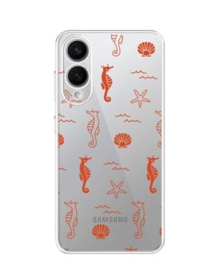 Etui do Samsung Galaxy S25 Edge przeźroczyste, silikonowe Flexi, wakacyjne wzory