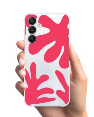 Etui do Samsung Galaxy A25 5G przeźroczyste, silikonowe Flexi, rafa