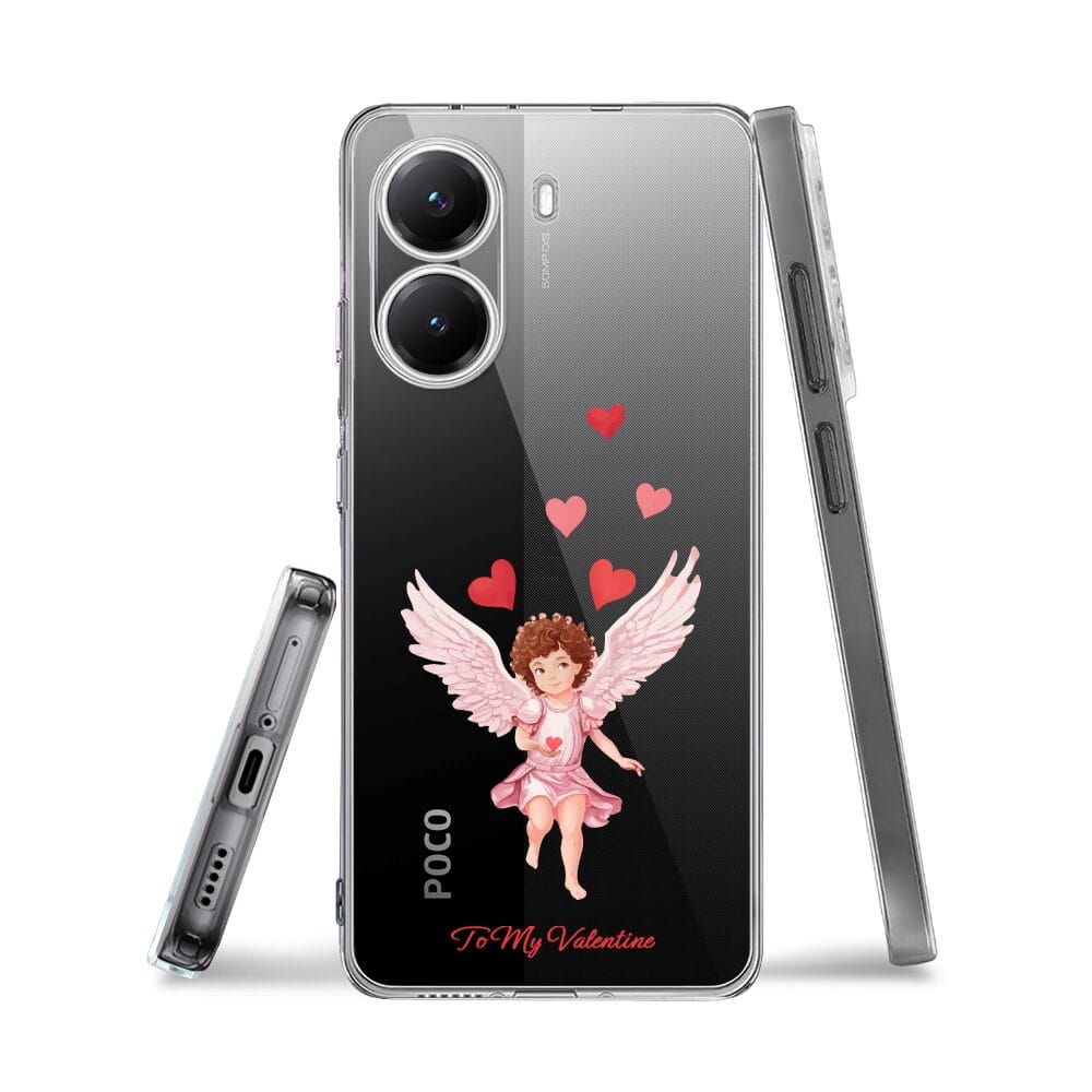 Etui do Xiaomi POCO X7 Pro przeźroczyste, silikonowe Flexi, kupidyn - obrazek 3