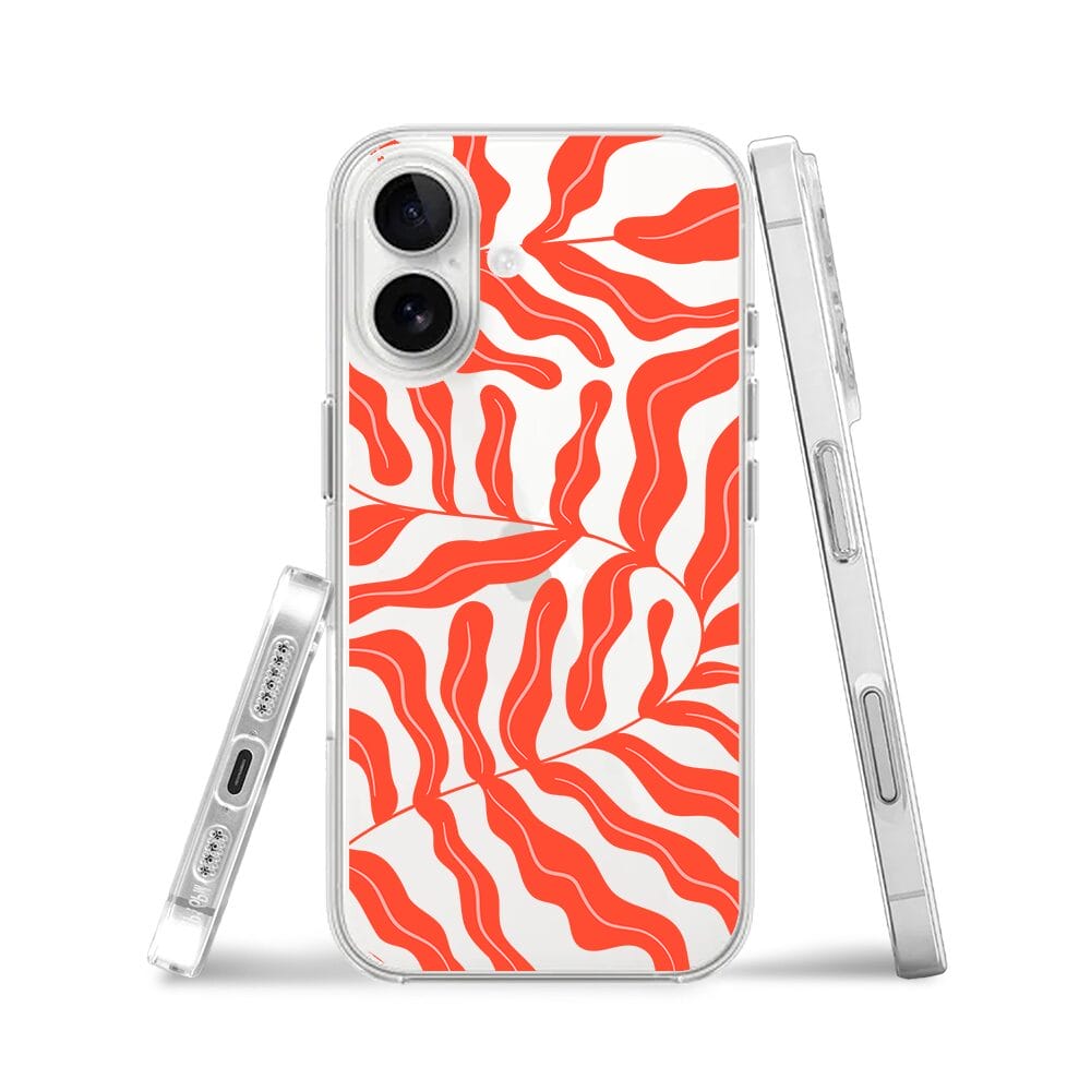 Etui do iPhone 16 przeźroczyste, silikonowe Flexi, rafa koralowa - obrazek 3