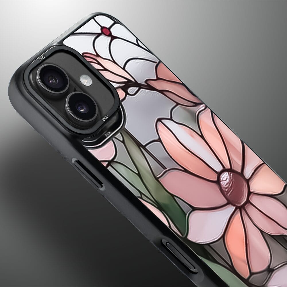 Etui do iPhone 16 Plus IBIZU DropGuard Matt z MagSafe, Barwy Szkła, Różowa magnolia - obrazek 4