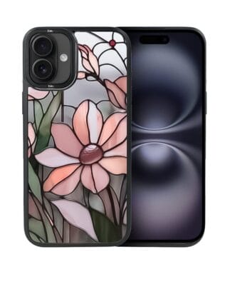 Etui do iPhone 16 Plus IBIZU DropGuard Matt z MagSafe, Barwy Szkła, Różowa magnolia