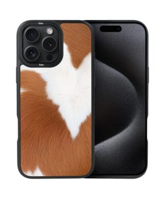 Etui do iPhone 15 Pro IBIZU DropGuard Matt z MagSafe, Zew Natury, Alpejska Krowa