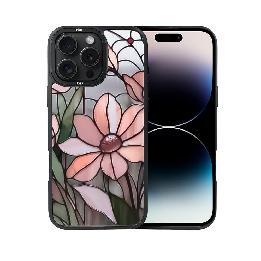 Etui do iPhone 14 Pro IBIZU DropGuard Matt z MagSafe, Barwy Szkła, Różowa magnolia - obrazek 2