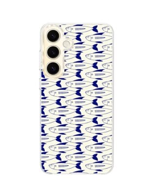 Etui do Samsung Galaxy S24 Plus przeźroczyste, silikonowe Flexi, pływające rybki