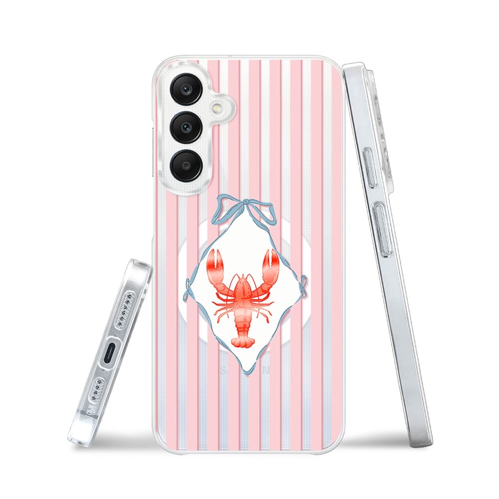 Etui do Samsung Galaxy A25 5G z MagSafe przeźroczyste, silikonowe Flexi, Homar - obrazek 3