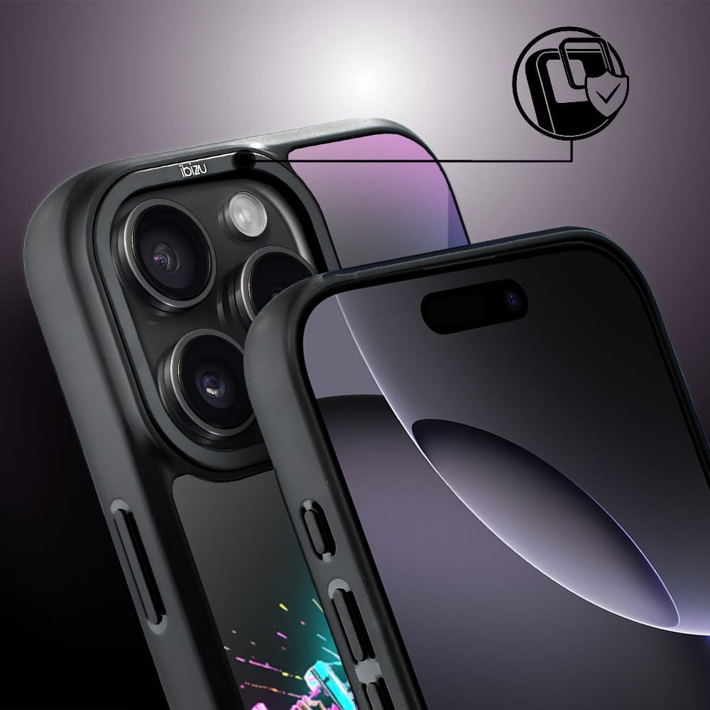 Etui do iPhone 16 Pro IBIZU DropGuard Matt z MagSafe, #ElectroMove, Wibracja fitness - obrazek 3