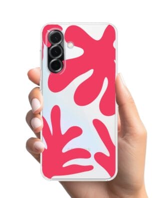 Etui do Samsung Galaxy A36 5G przeźroczyste, silikonowe Flexi, rafa