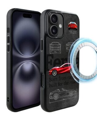 Etui do iPhone 16 IBIZU DropGuard Matt z MagSafe, TechDrive, 812 Superfast