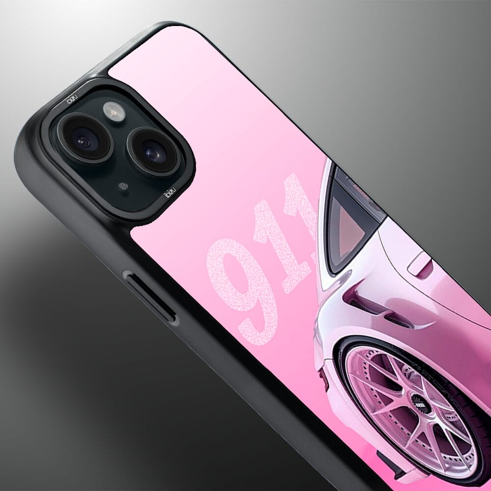 Etui do iPhone 15 IBIZU DropGuard Matt z MagSafe, TechDrive, 911 różowe - obrazek 4